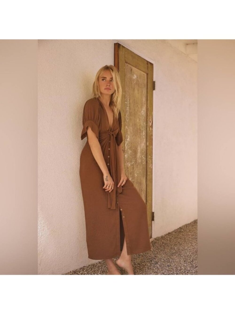 NWT Free People Vintage Summer Midi Dress Size XS